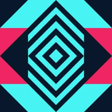 Abstract Geometric Background Stock Illustration