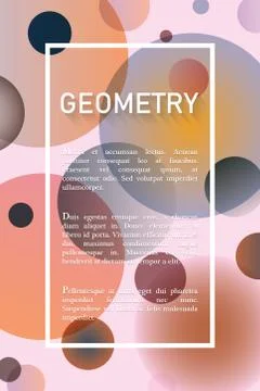 Abstract geometric background Stock Illustration