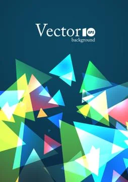 Abstract geometric background Stock Illustration