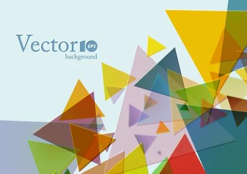 Abstract geometric background Stock Illustration