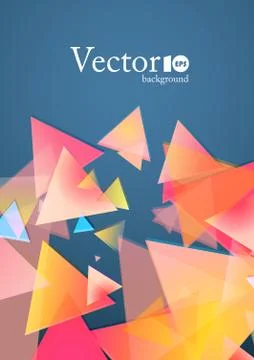Abstract geometric background Stock Illustration