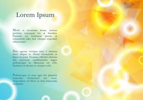 Abstract geometric background Stock Illustration