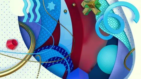 Abstract geometric background イラスト素材