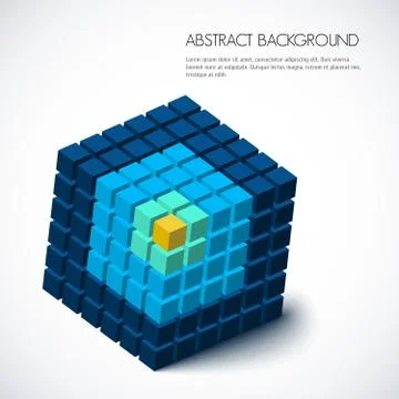 Abstract geometric background Illustrazione stock