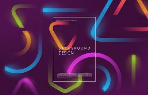 Abstract geometric background Stock Illustration