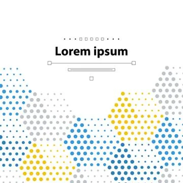 Abstract geometric background Illustrazione stock