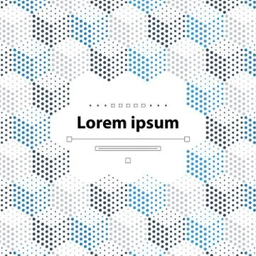 Abstract geometric background Illustrazione stock