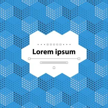 Abstract geometric background Illustrazione stock