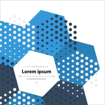 Abstract geometric background Illustrazione stock