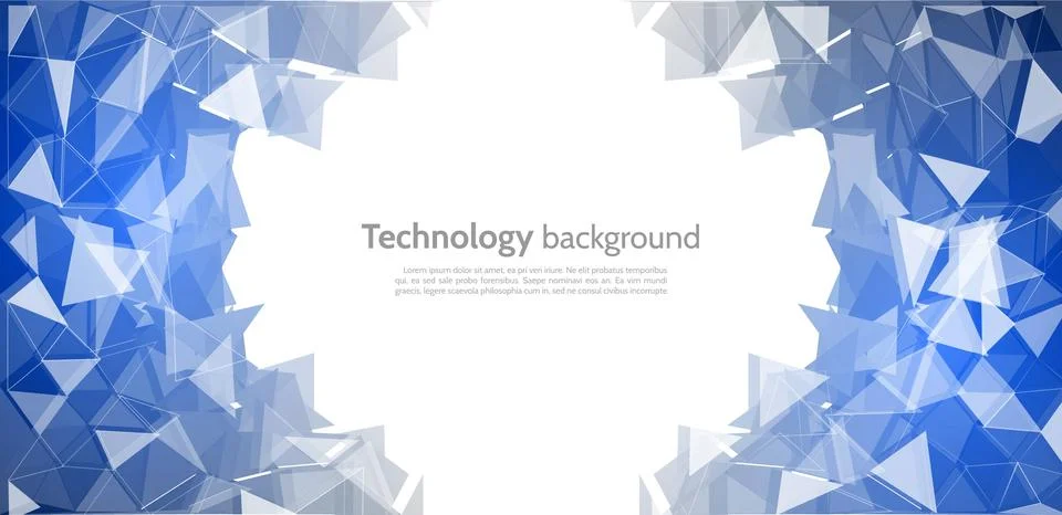 Abstract geometric background Stock Illustration