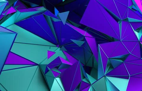 Abstract Geometric Background Stock Illustration