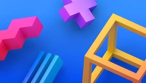 Abstract Geometric Background Stock Illustration