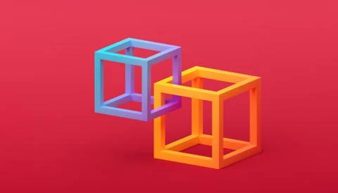 Abstract Geometric Background Illustrazione stock