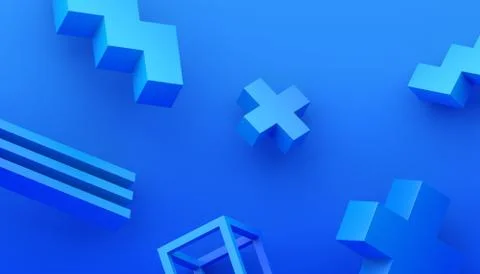 Abstract Geometric Background Stock Illustration