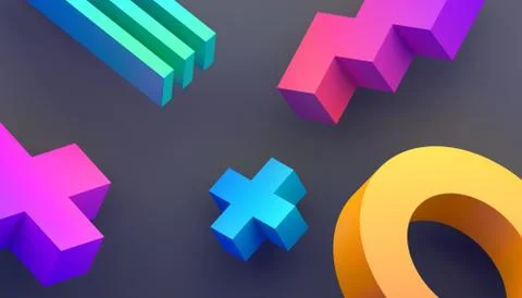 Abstract Geometric Background Stock Illustration