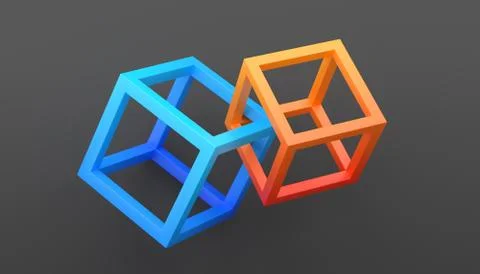 Abstract Geometric Background Illustrazione stock