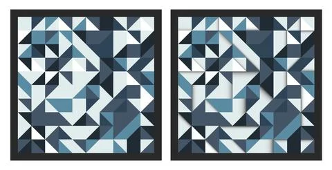 Abstract geometric background Stock Illustration