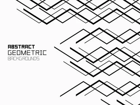 Abstract geometric background Stock Illustration