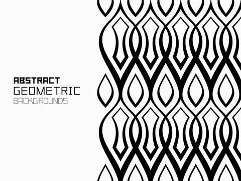 Abstract geometric background Illustrazione stock