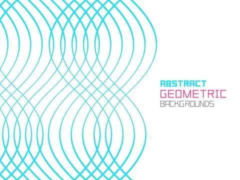 Abstract geometric background Stock Illustration