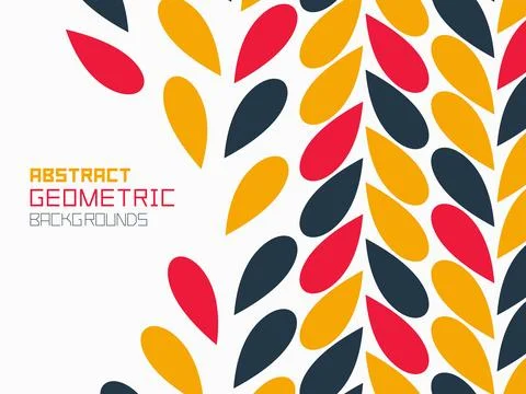 Abstract geometric background Stock Illustration