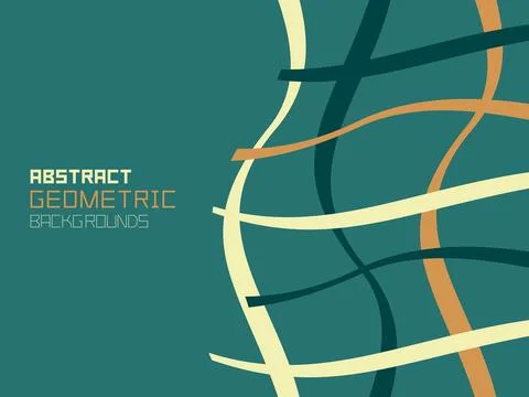 Abstract geometric background Stock Illustration