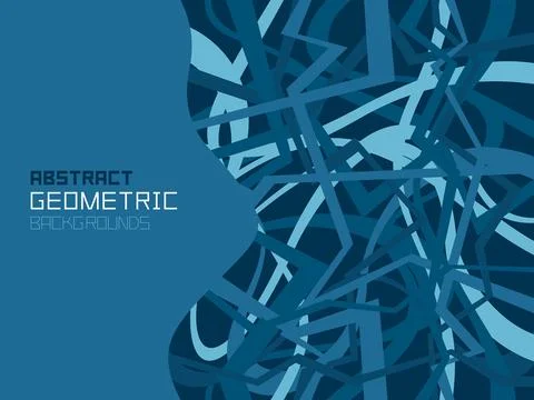 Abstract geometric background Stock Illustration