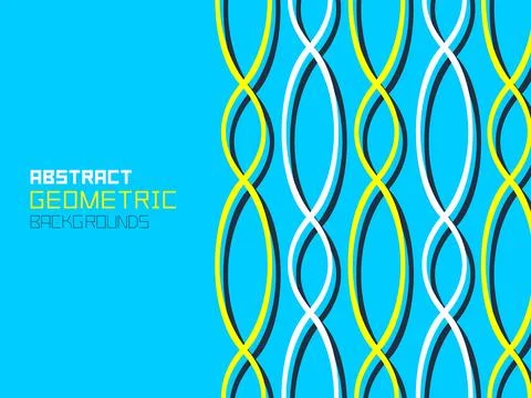 Abstract geometric background Stock Illustration