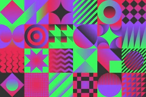 Abstract geometric background Stock Illustration