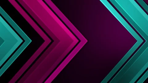 Abstract geometric background with layered chevrons modern glossy 3d effect.. Stock Footage 333919671