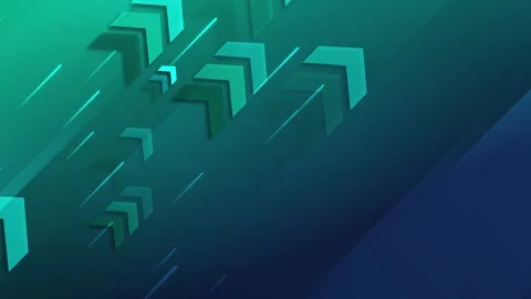 Abstract geometric background with layered chevrons and motion streaks anim.. Stock Footage 334750952