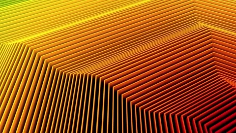 Abstract geometric background with layered orange and yellow paper sheets in 스톡 동영상 348143863
