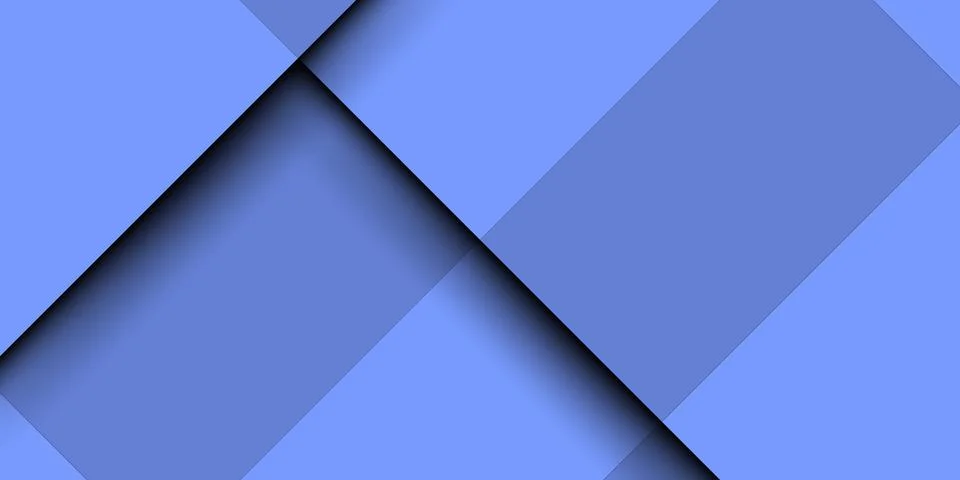Abstract geometric background with layered squares and soft shadows. Vector  Stock Illustration