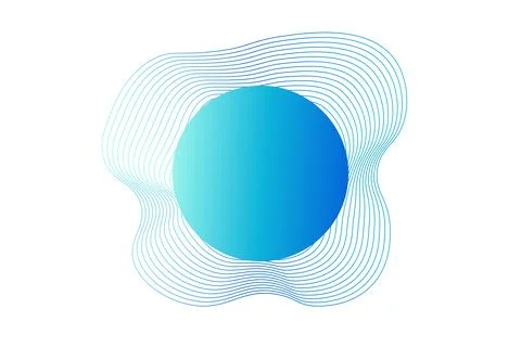 Abstract geometric background with lines, modern template, empty space for text Stock Illustration
