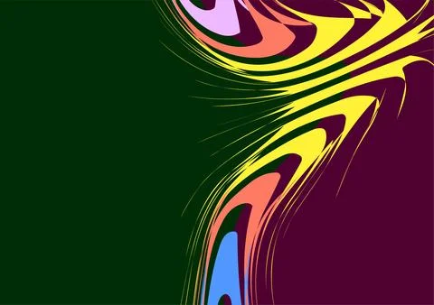Abstract geometric background with lines shapes in a modern design aestheti.. Illustrazione stock