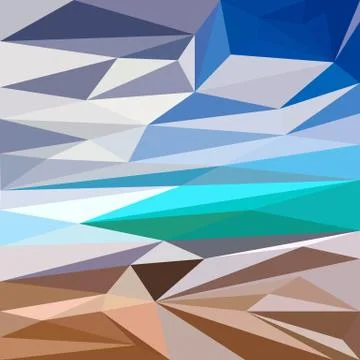 Abstract geometric background low poly mosaic style Stock Illustration