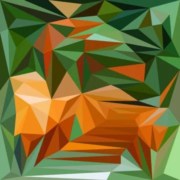Abstract geometric background low poly mosaic style Stock Illustration