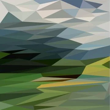 Abstract geometric background low poly mosaic style Stock Illustration