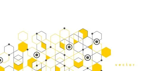 Abstract geometric background made of lines. Isometric squares. Stock Illustration