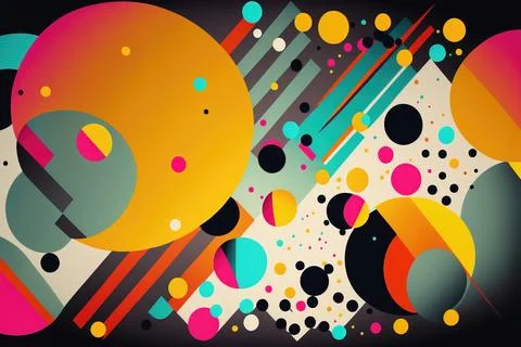 Abstract geometric background. Minimal Illustrazione stock
