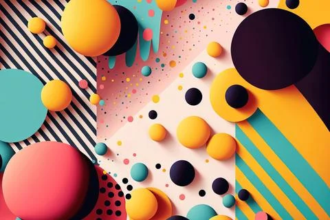Abstract geometric background. Minimal Stock Illustration