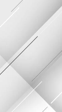Abstract geometric background with minimalist white and grey layers and sha.. Stock Illustration