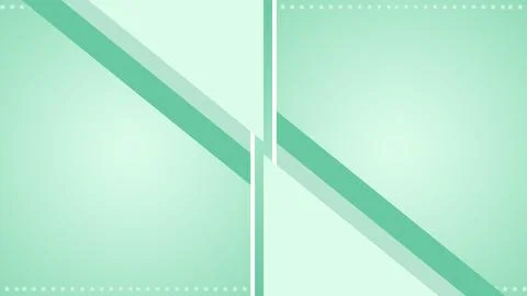 Abstract Geometric Background With Mint Green Color and Diagonal Lines Design Stock Illustration