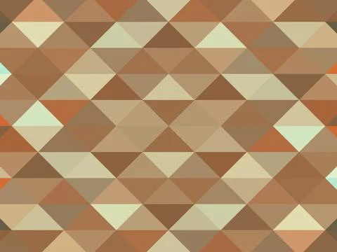 Abstract geometric background - Mosaic with triangle patterns Illustrazione stock