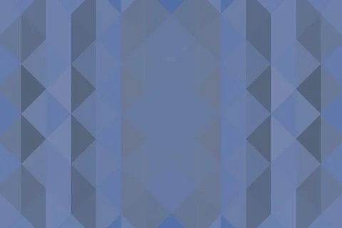 Abstract geometric background - Mosaic with triangle patterns Stock Illustration