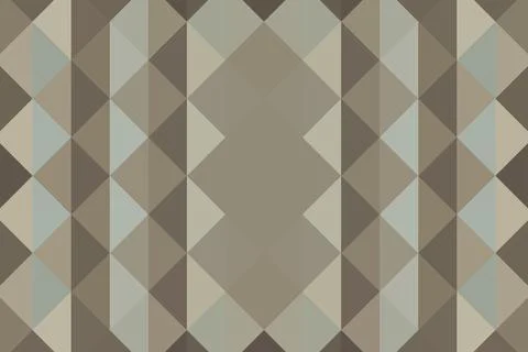 Abstract geometric background - Mosaic with triangle patterns イラスト素材