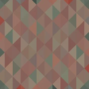 Abstract geometric background - Mosaic with triangle patterns Illustrazione stock