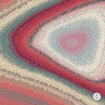 Abstract geometric background. Mosaic. Vector illustration Stock Illustration