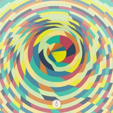 Abstract geometric background. Mosaic. Vector illustration Stock Illustration