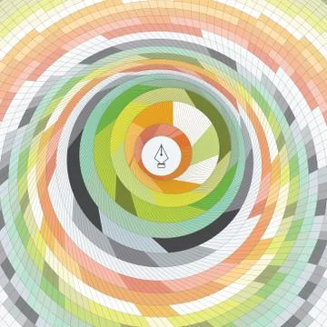 Abstract geometric background. Mosaic. Vector illustration 库存插图